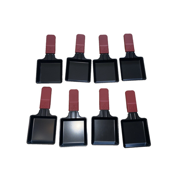 Velata Tabletop Raclette 8 Serving Pieces w/Spatulas Replacement Parts NO GRILL - Picture 1 of 4